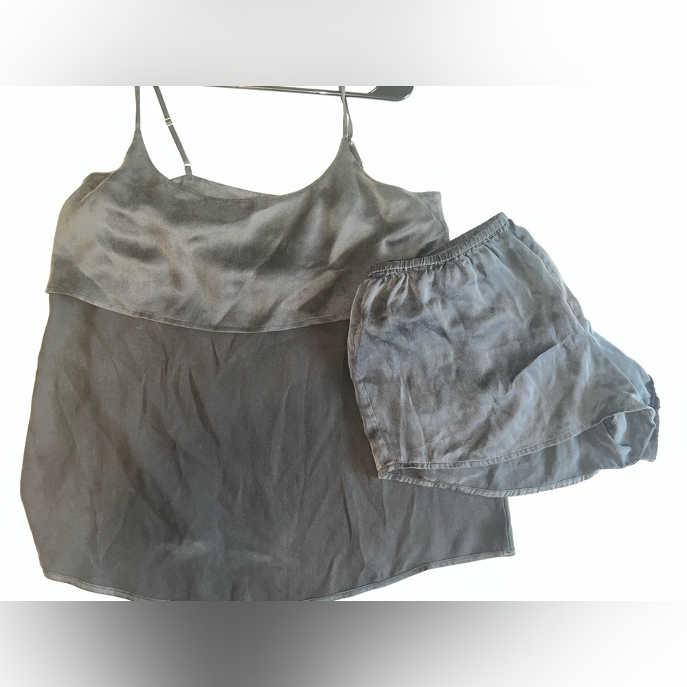 Silk Satin Gray Sleepwear for Women